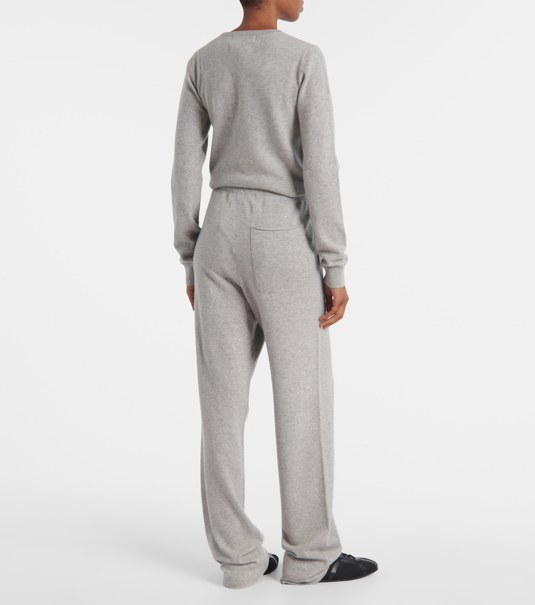 Pantalon droit Rush en cachemire mélangé | Extreme Cashmere