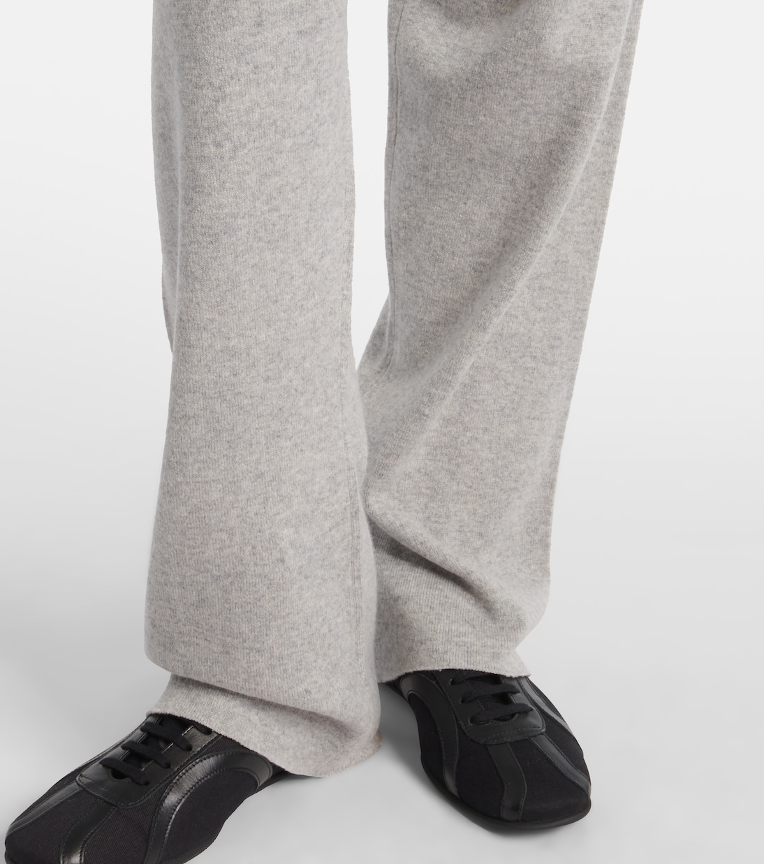 Pantalon droit Rush en cachemire mélangé | Extreme Cashmere