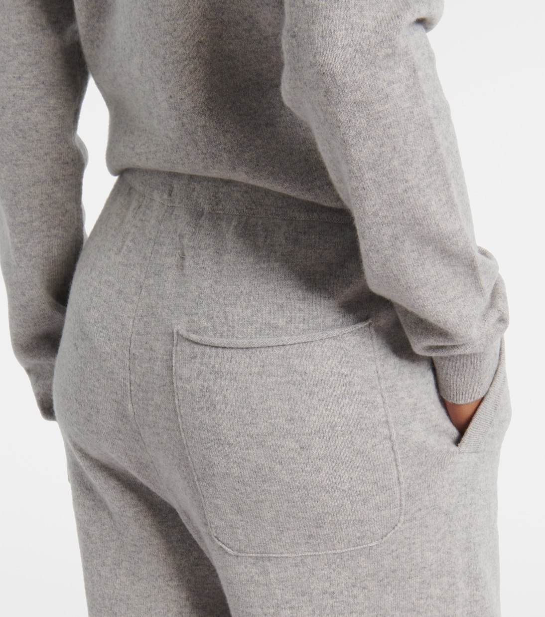 Pantalon droit Rush en cachemire mélangé | Extreme Cashmere