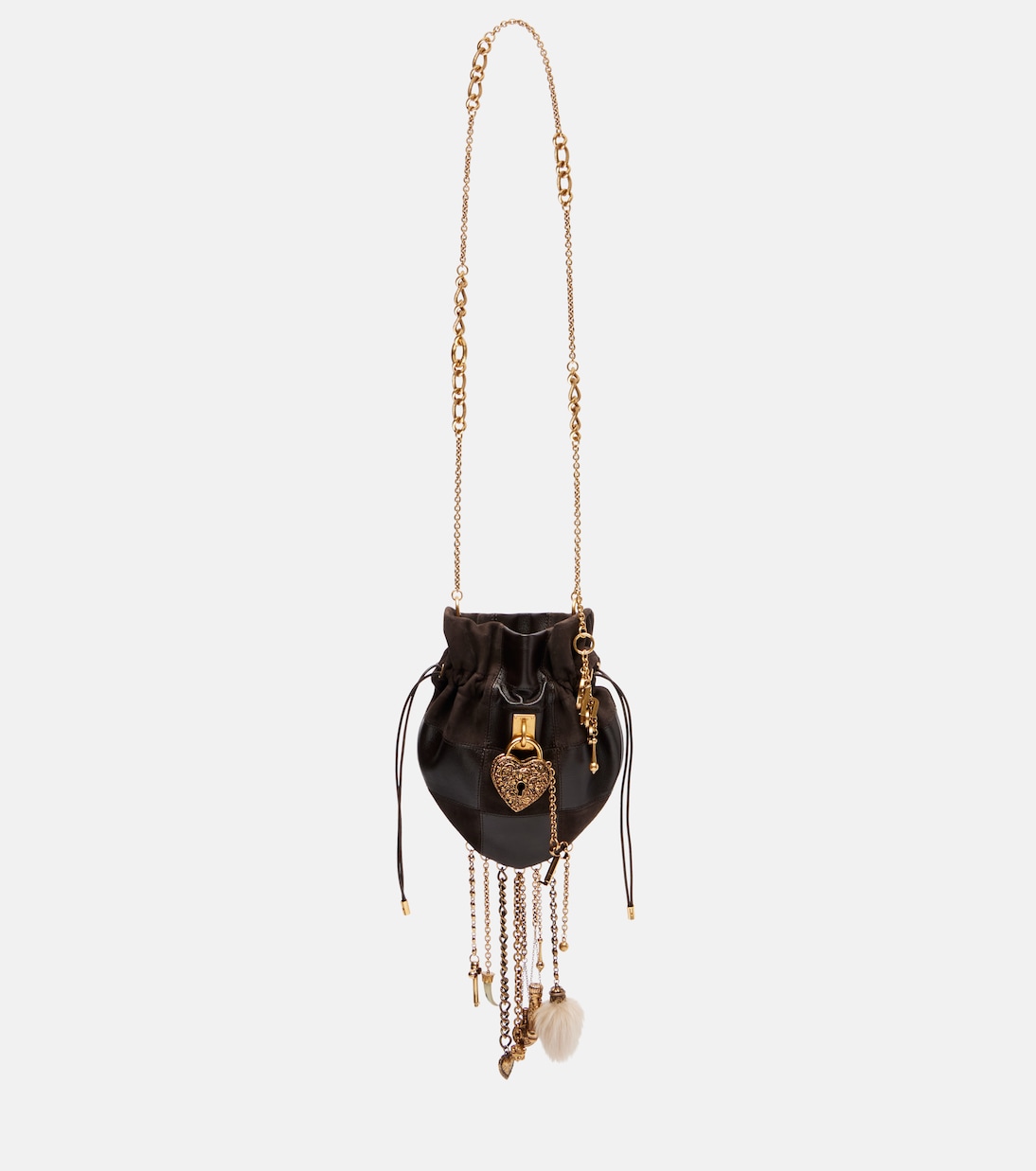 Château Treasures leather shoulder bag | Chloé