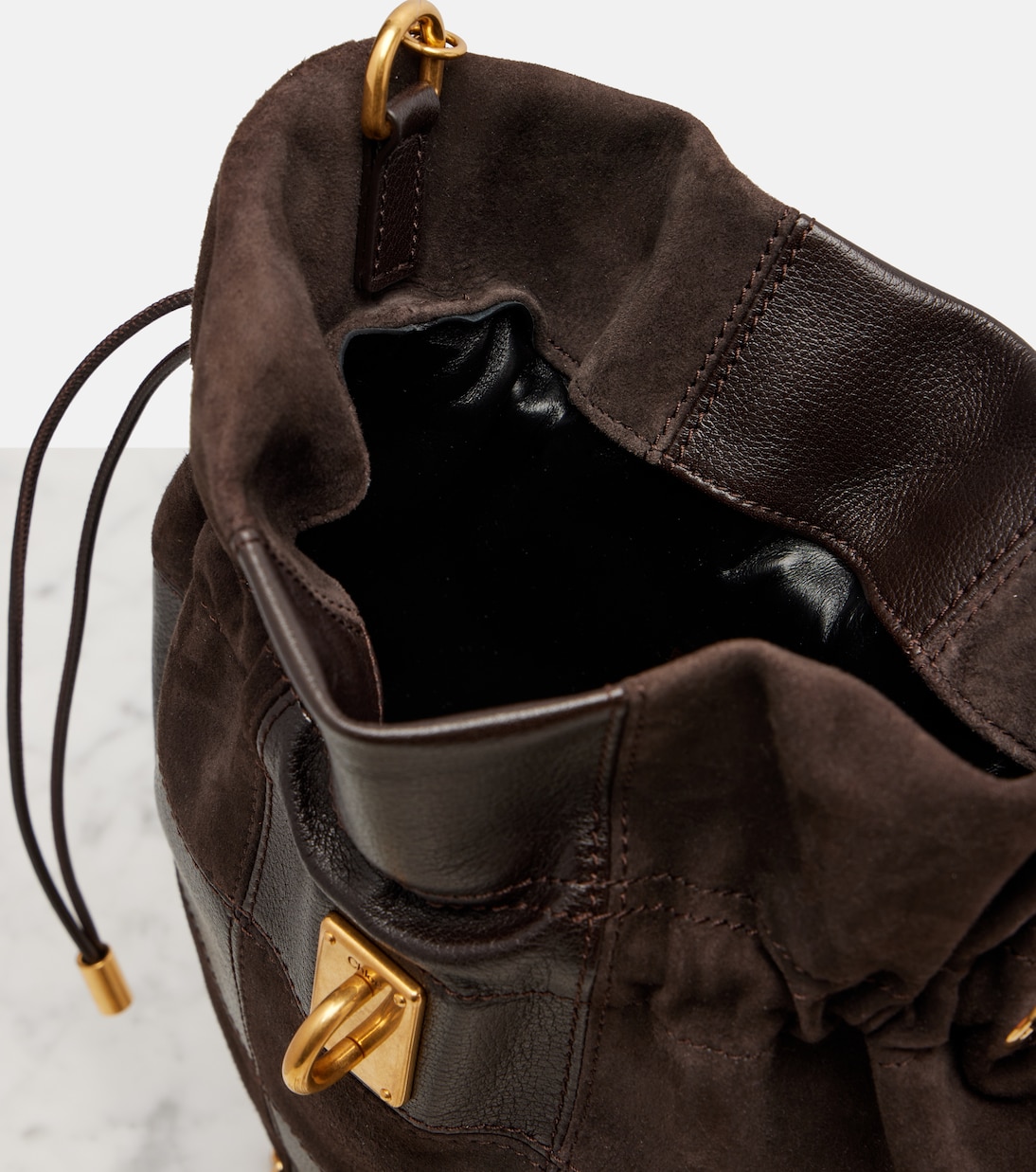 Château Treasures leather shoulder bag | Chloé