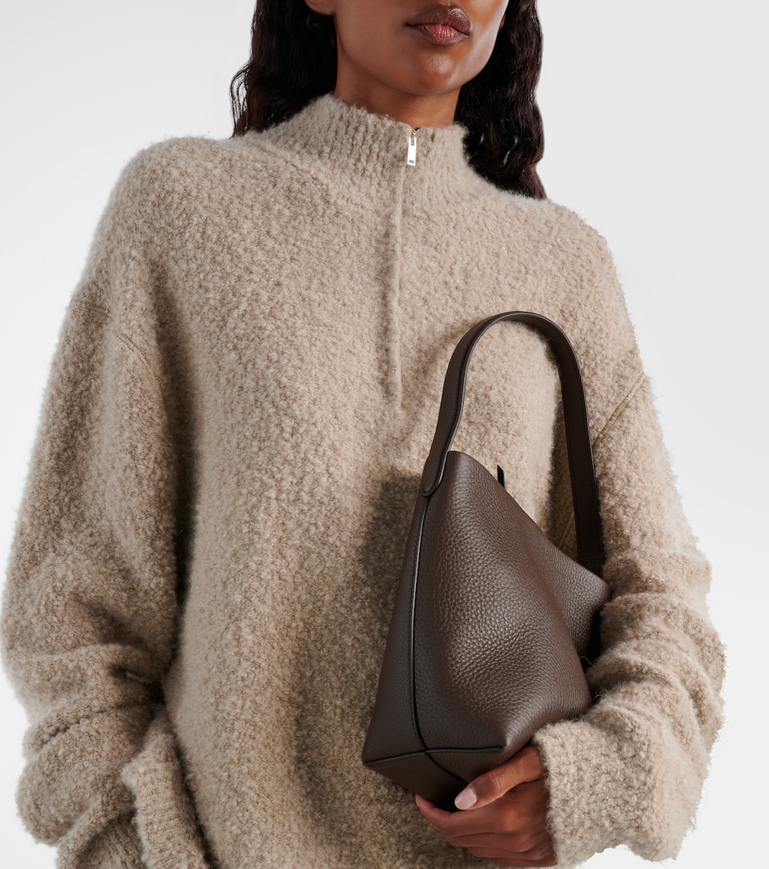 N/S Park Small leather tote bag | The Row