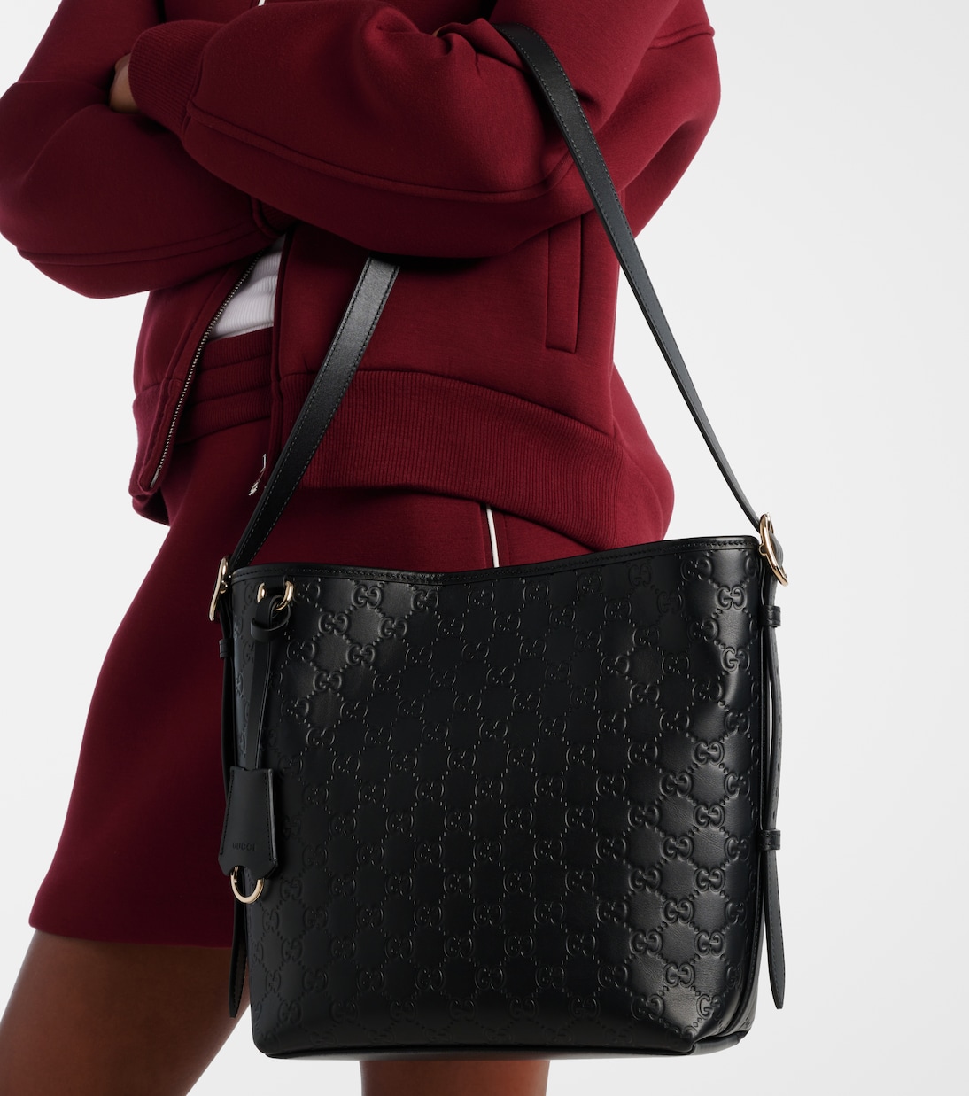 Borsa Emblem Medium in pelle | Gucci