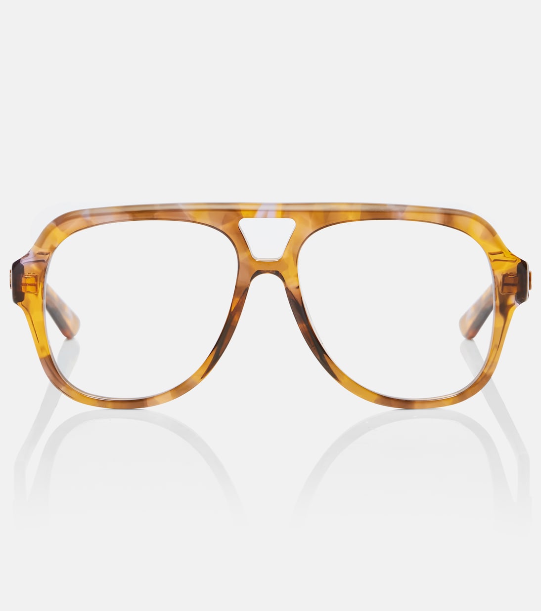 Optical Native oversized aviator glasses | Chloé