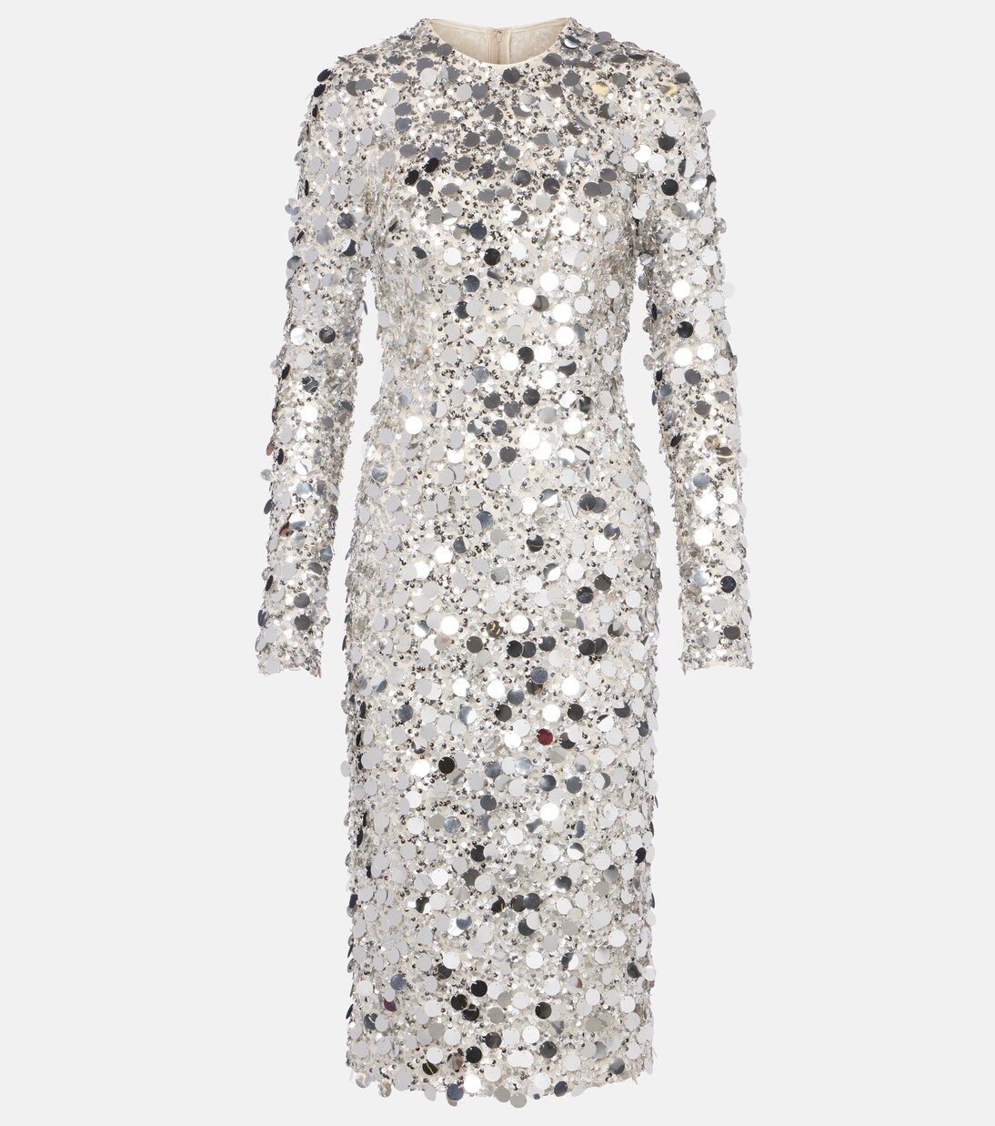 Midikleid mit Pailletten | Dolce&Gabbana