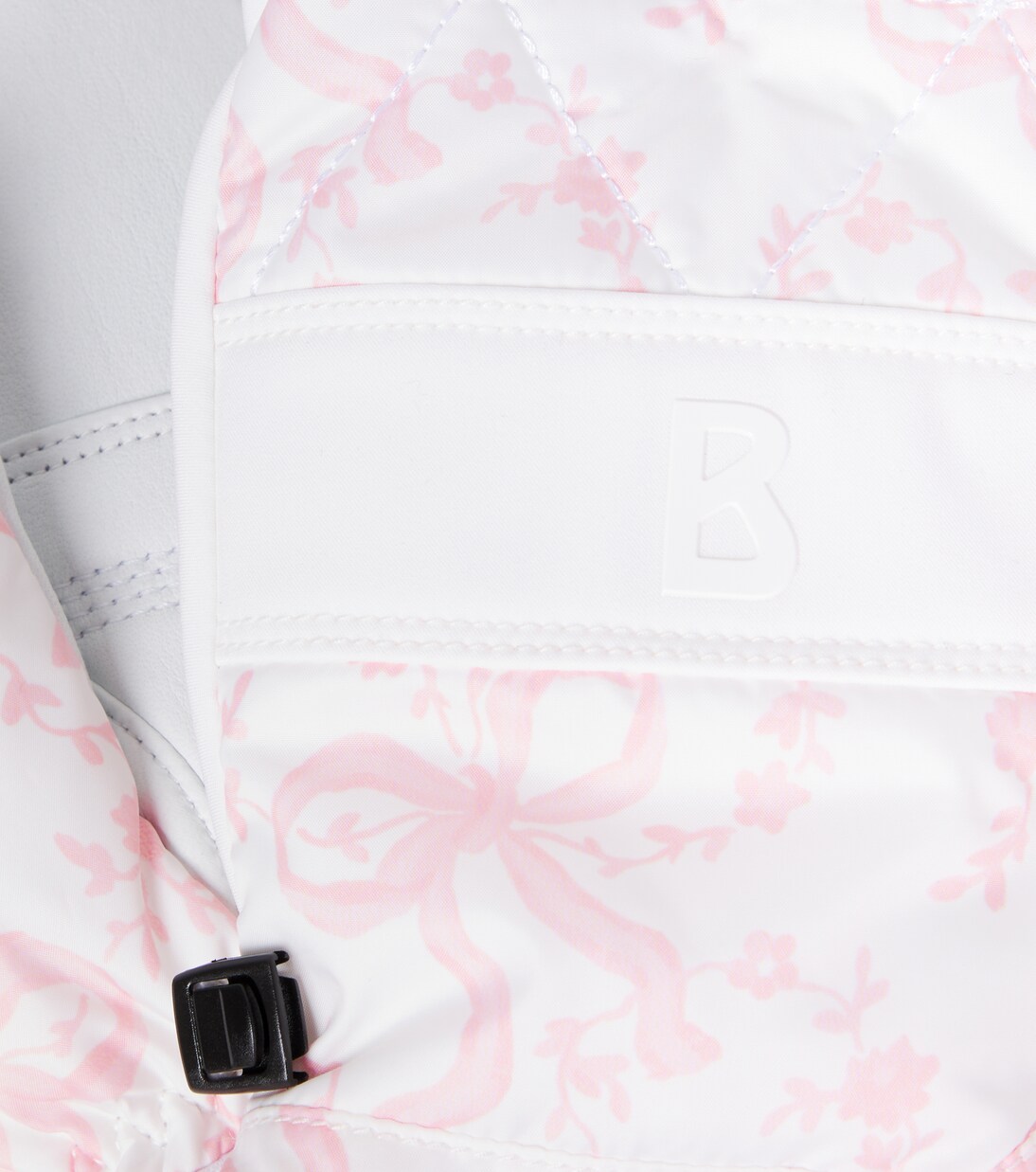 Janne logo quilted mittens | Bogner Kids