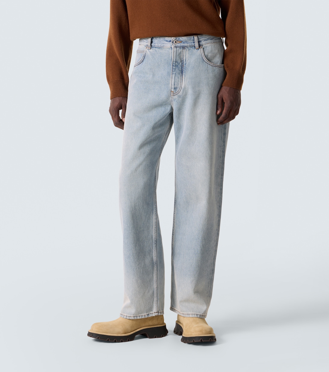 Mid-rise straight jeans | Loewe
