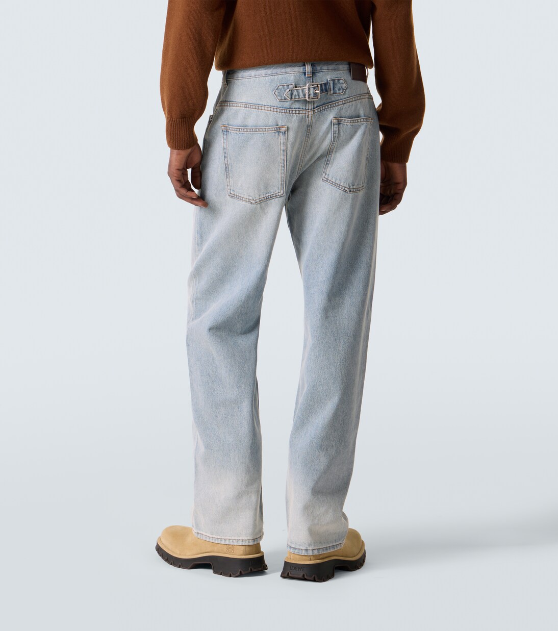 Mid-rise straight jeans | Loewe