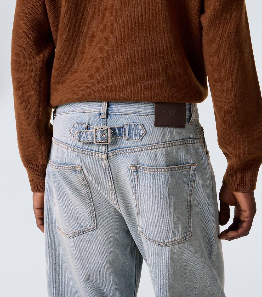 Mid-rise straight jeans | Loewe