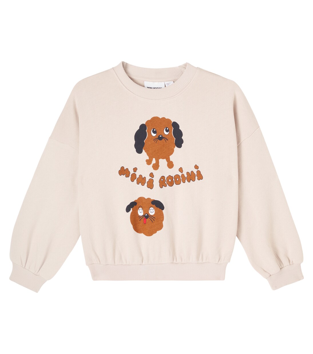 Sweatshirt Doggies aus Baumwolle | Mini Rodini