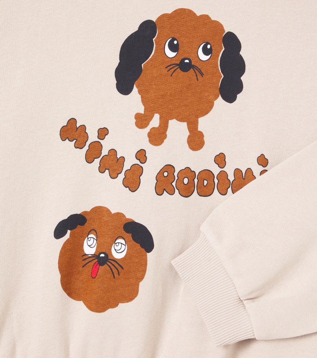 Sweatshirt Doggies aus Baumwolle | Mini Rodini