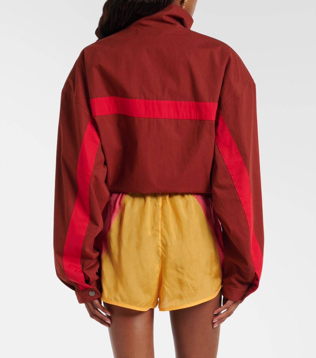 Colorblocked shorts | Saint Laurent