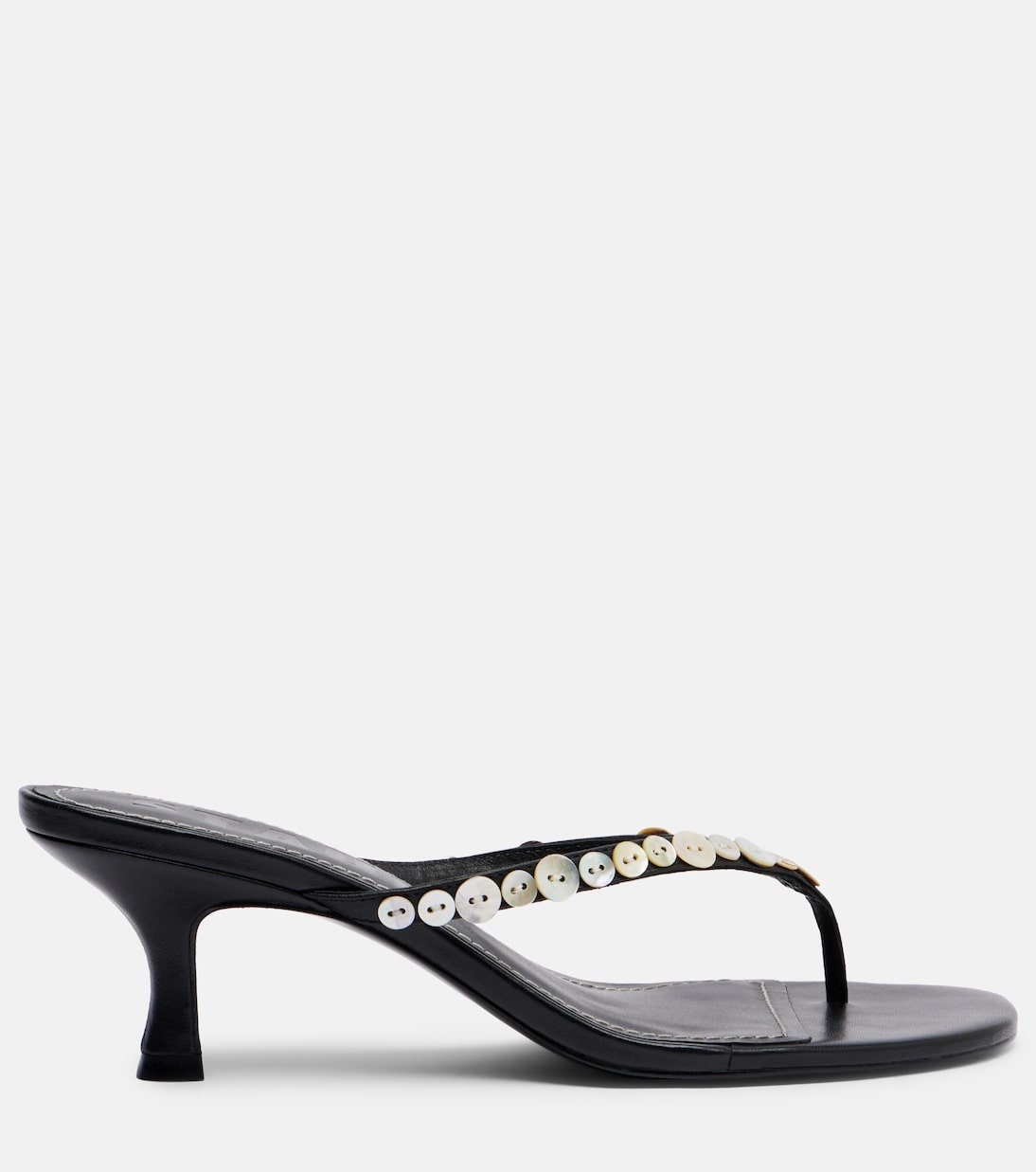 Freja leather thong sandals | Staud