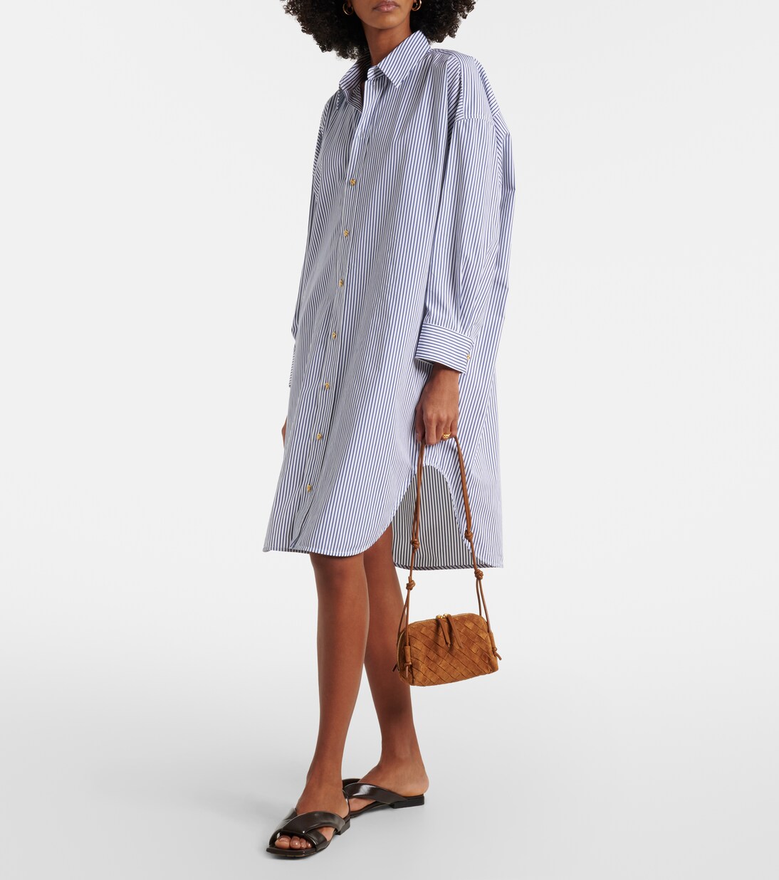 Concert Mini suede crossbody bag | Bottega Veneta