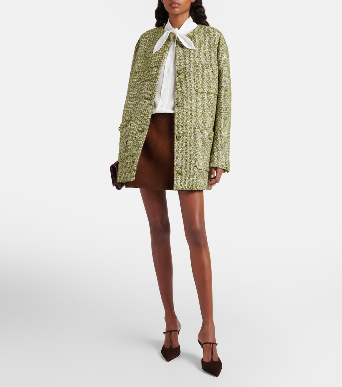 Sorbonne 85 suede mules | Aquazzura