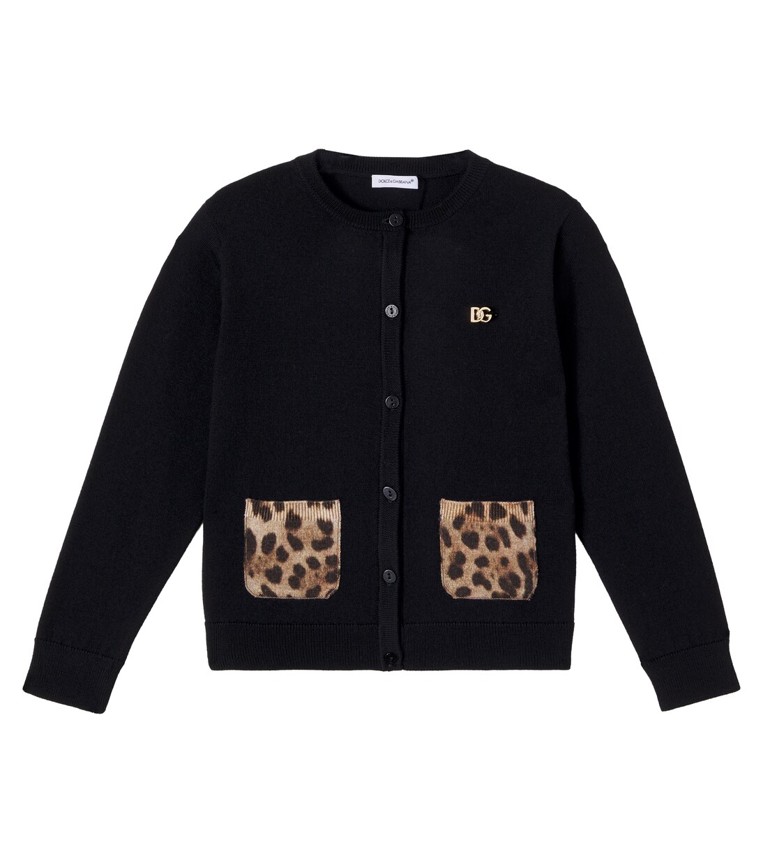 Virgin wool cardigan | Dolce&Gabbana Kids