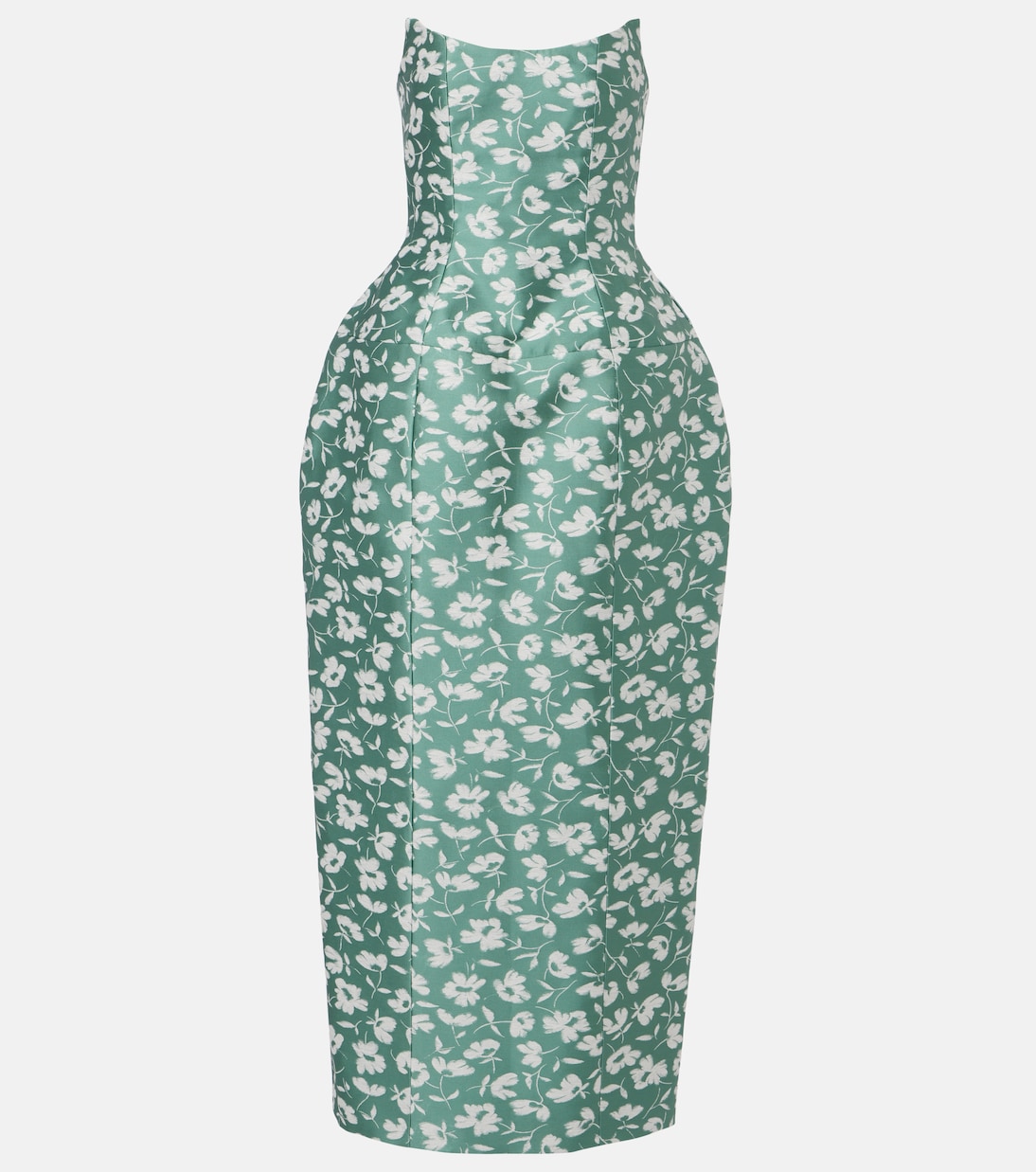 Marianne floral brocade corset gown | Markarian