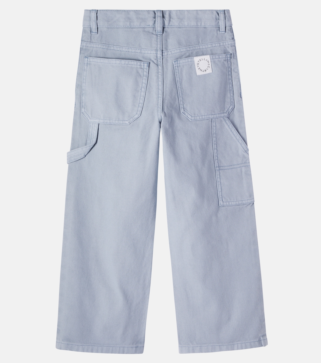 Cotton canvas cargo pants | Stella McCartney Kids