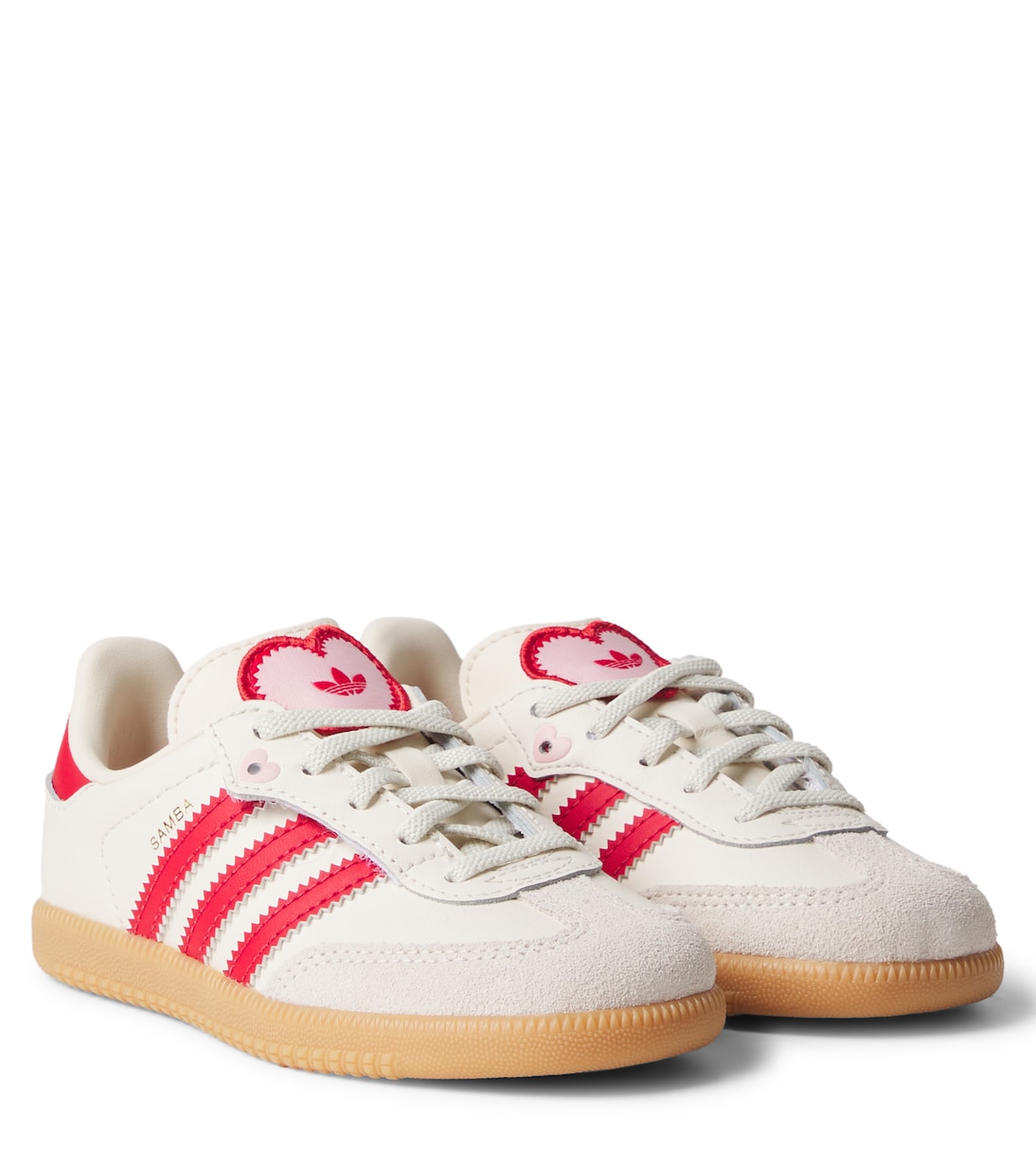Samba suede and leather sneakers | Adidas Originals Kids