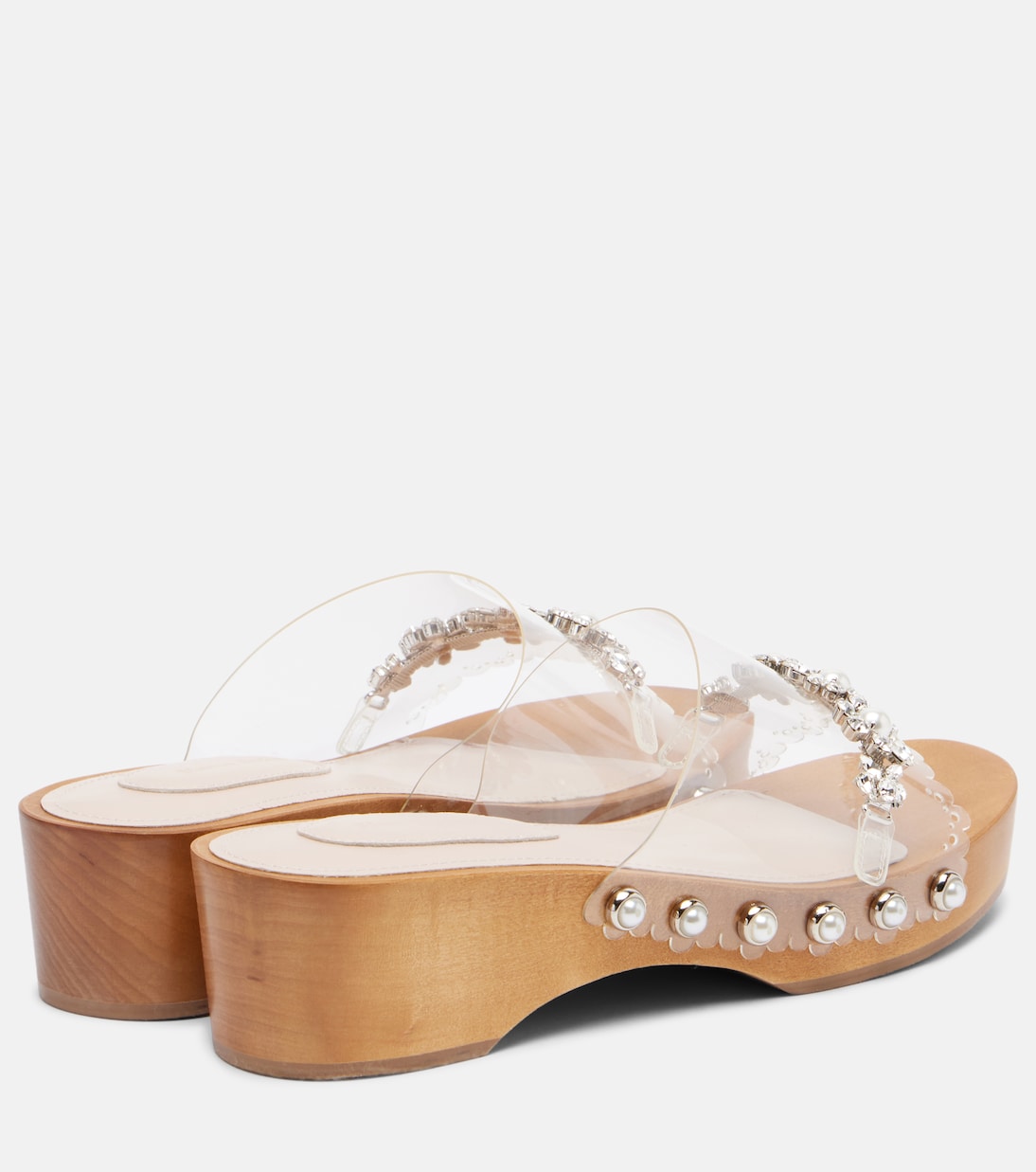 Embellished PVC clogs | Simone Rocha