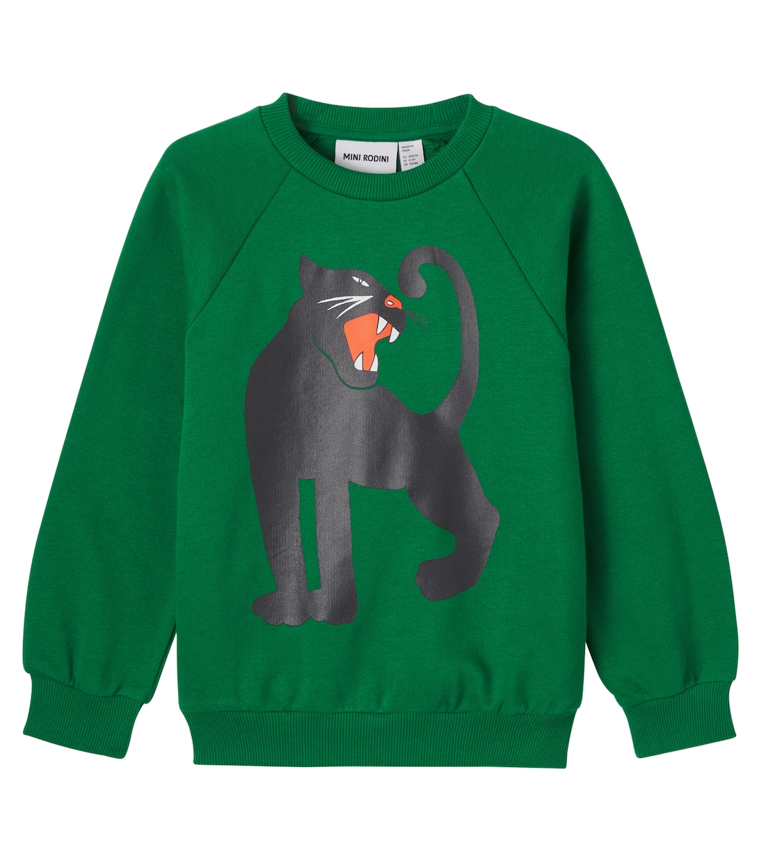 Sweatshirt Panther aus Baumwoll-Jersey | Mini Rodini