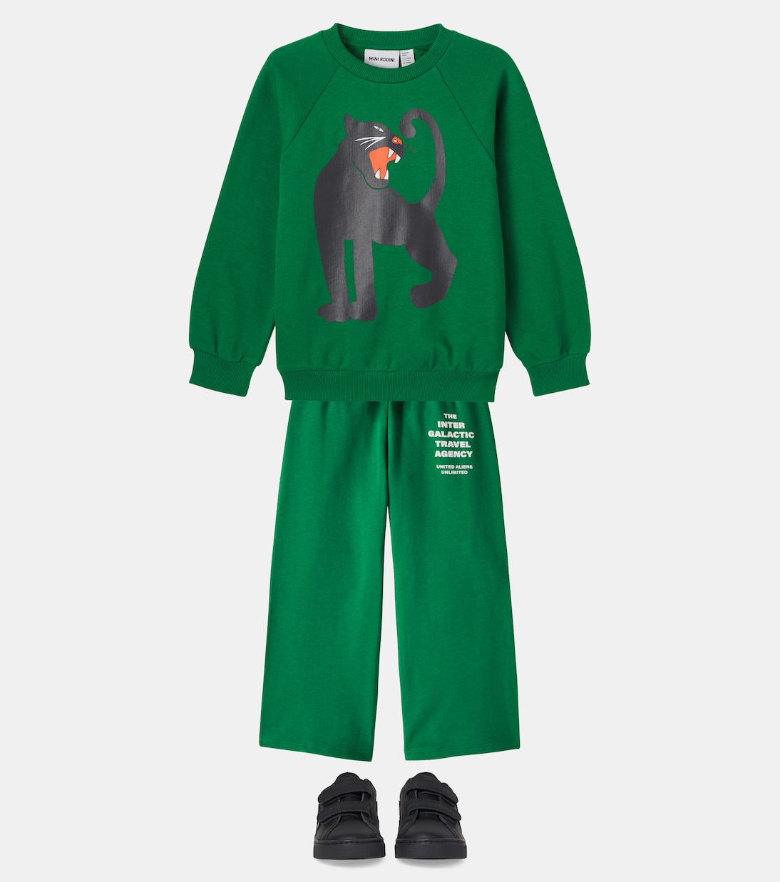 Sweat-shirt Panther en coton | Mini Rodini