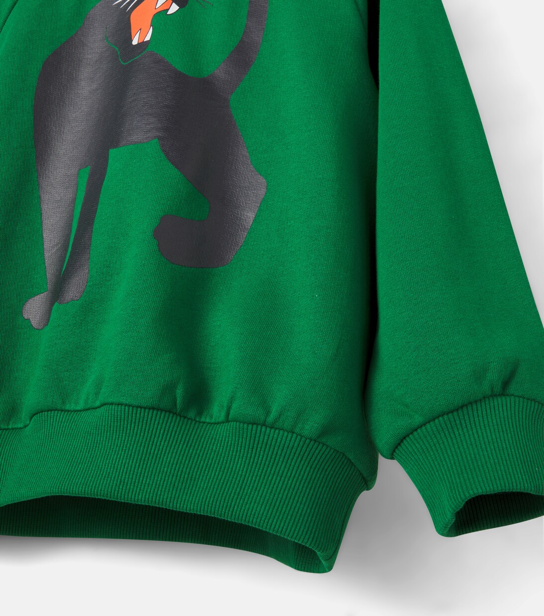 Sweatshirt Panther aus Baumwoll-Jersey | Mini Rodini