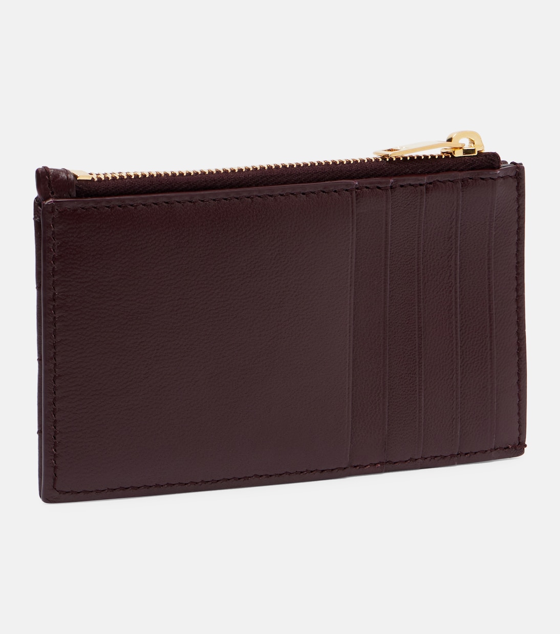 Cassandre leather card holder | Saint Laurent
