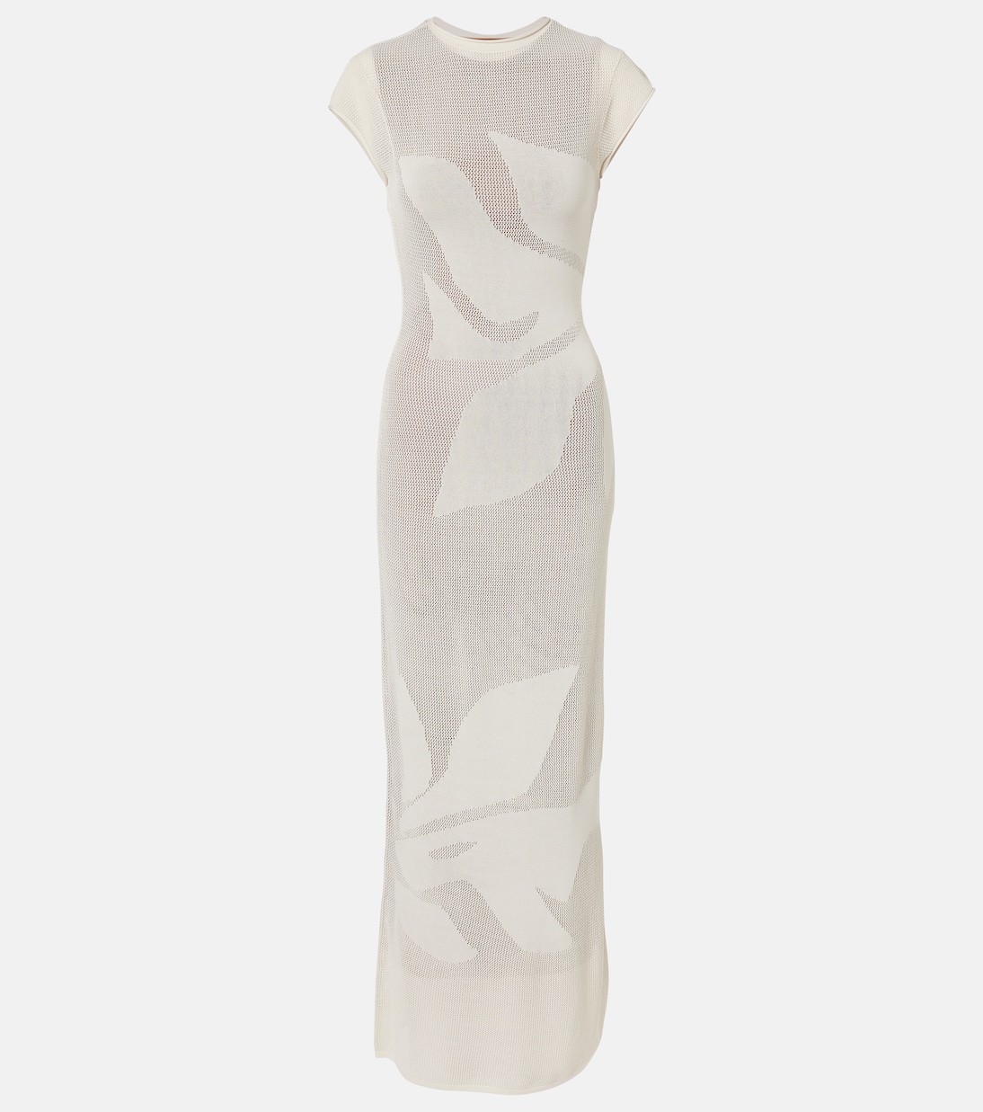 Solange knitted semi-sheer maxi dress | SIR