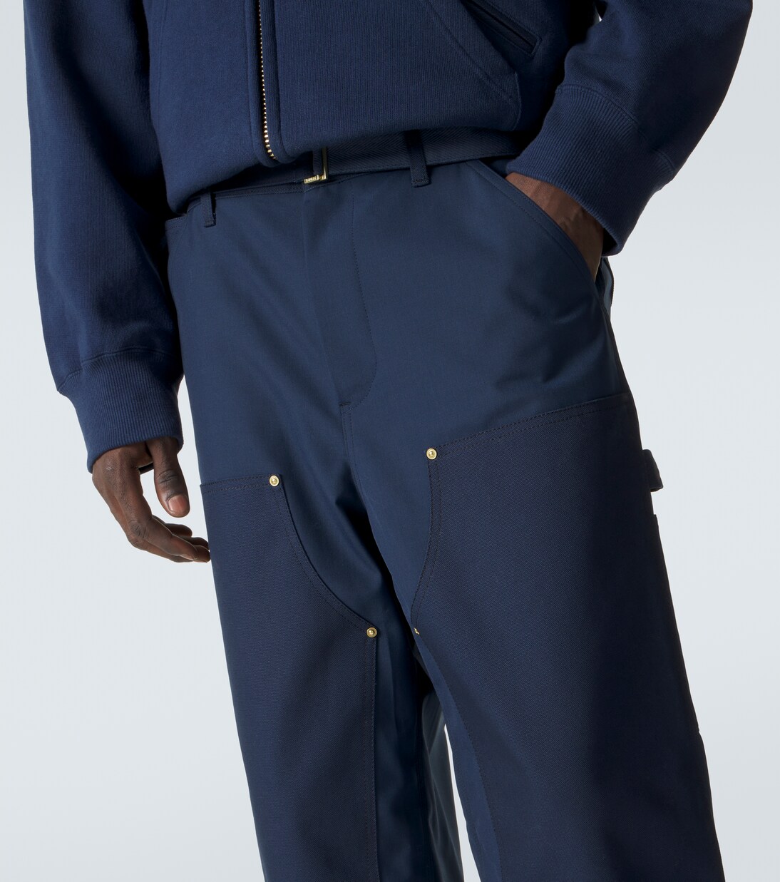 Belted wide-leg pants | Sacai