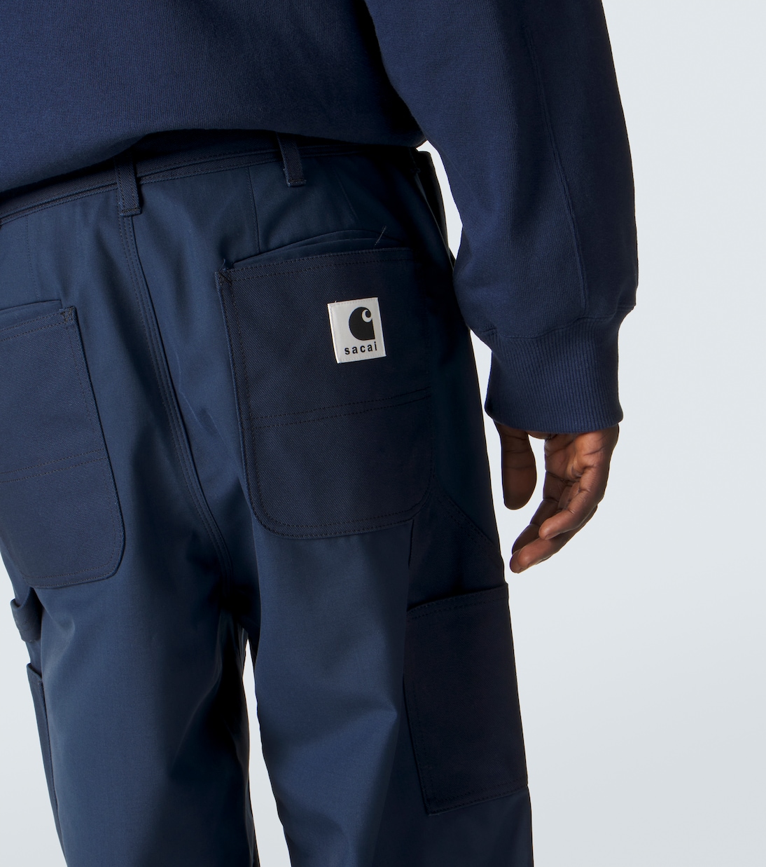 Belted wide-leg pants | Sacai