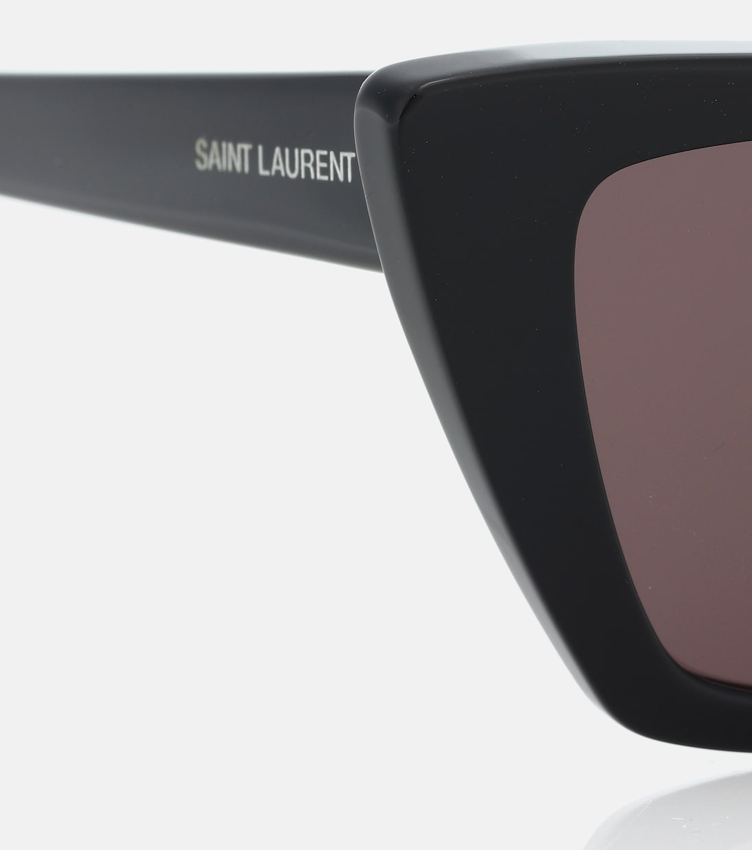 Occhiali da sole Saint Laurent SL 276 a forma di occhio di gatto con finitura Mica, stile giovanile