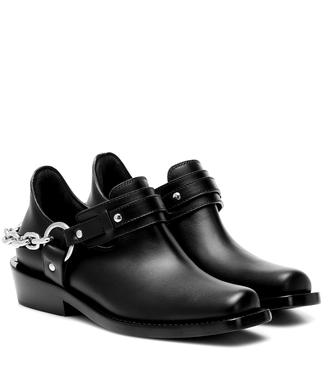 Bottines Moto en cuir | Rabanne