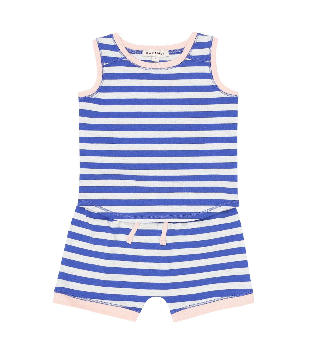 Baby - Top Aldwych a righe in cotone | Caramel