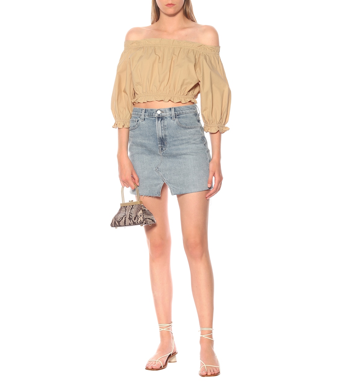 Top cropped Globulus in cotone | Marysia