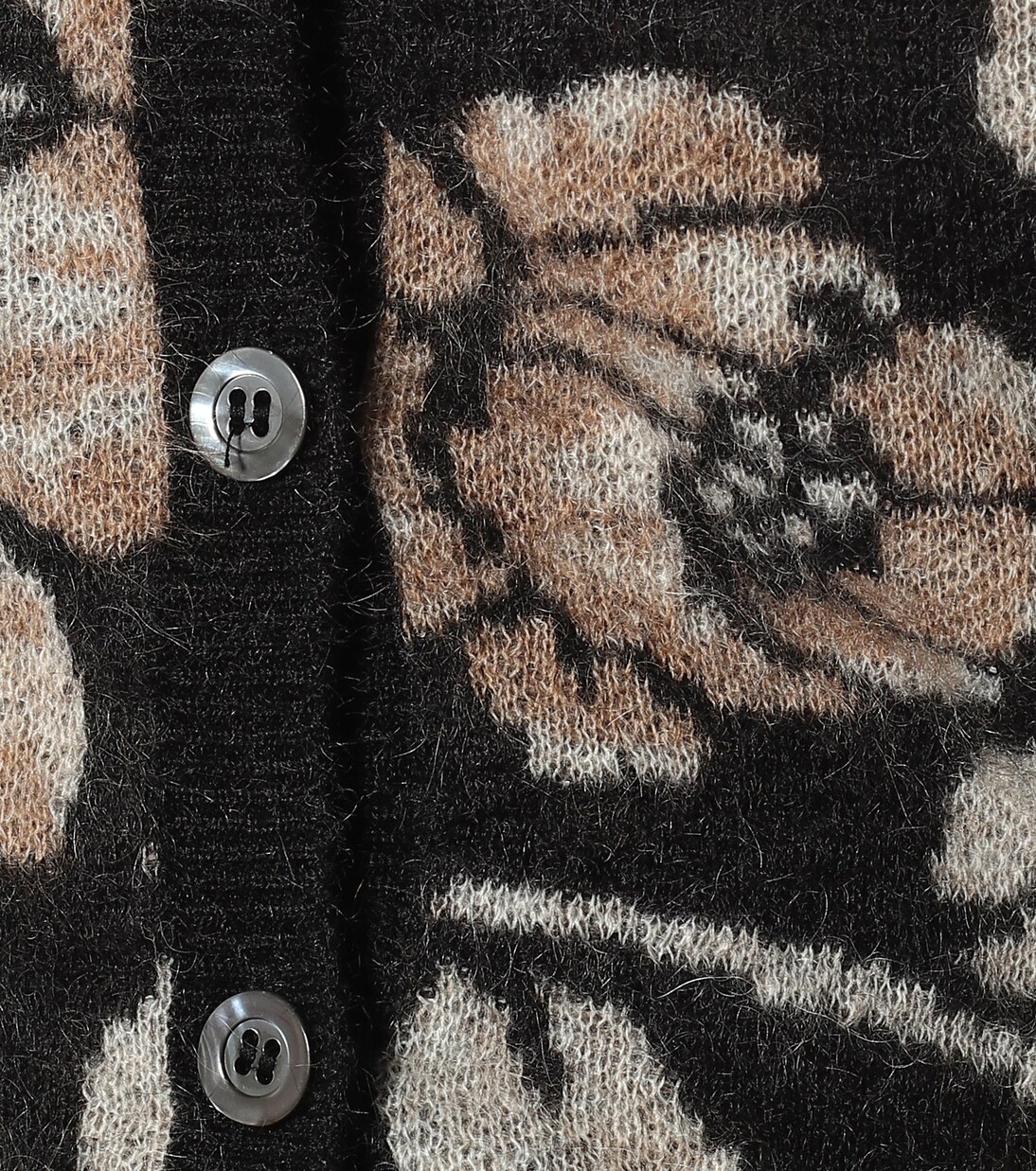 Cardigan in jacquard floreale | Y/Project