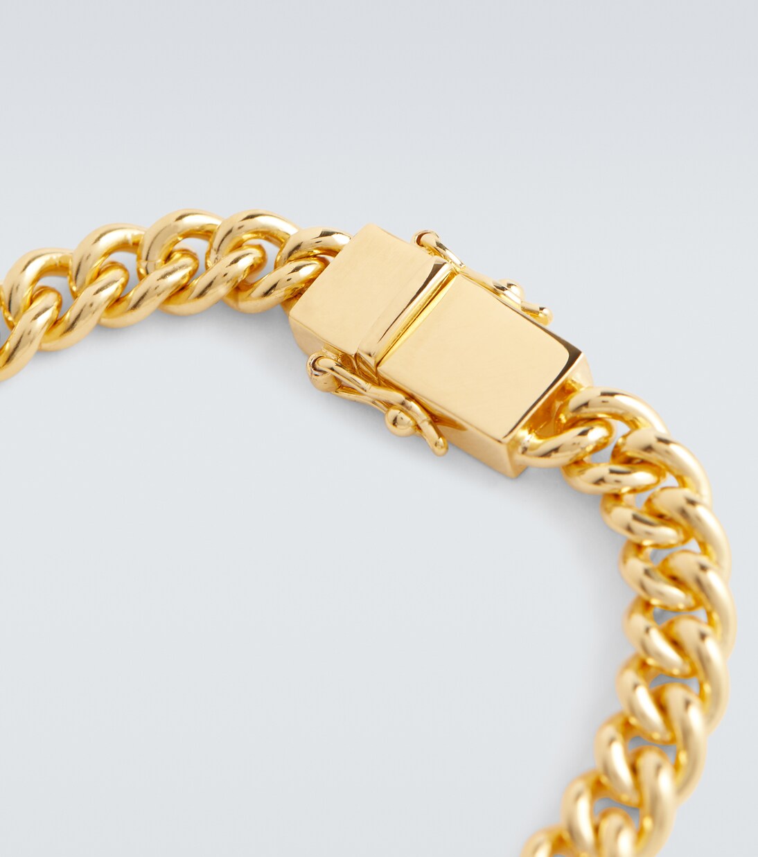 Vergoldetes Armband Rounded Curb | Tom Wood