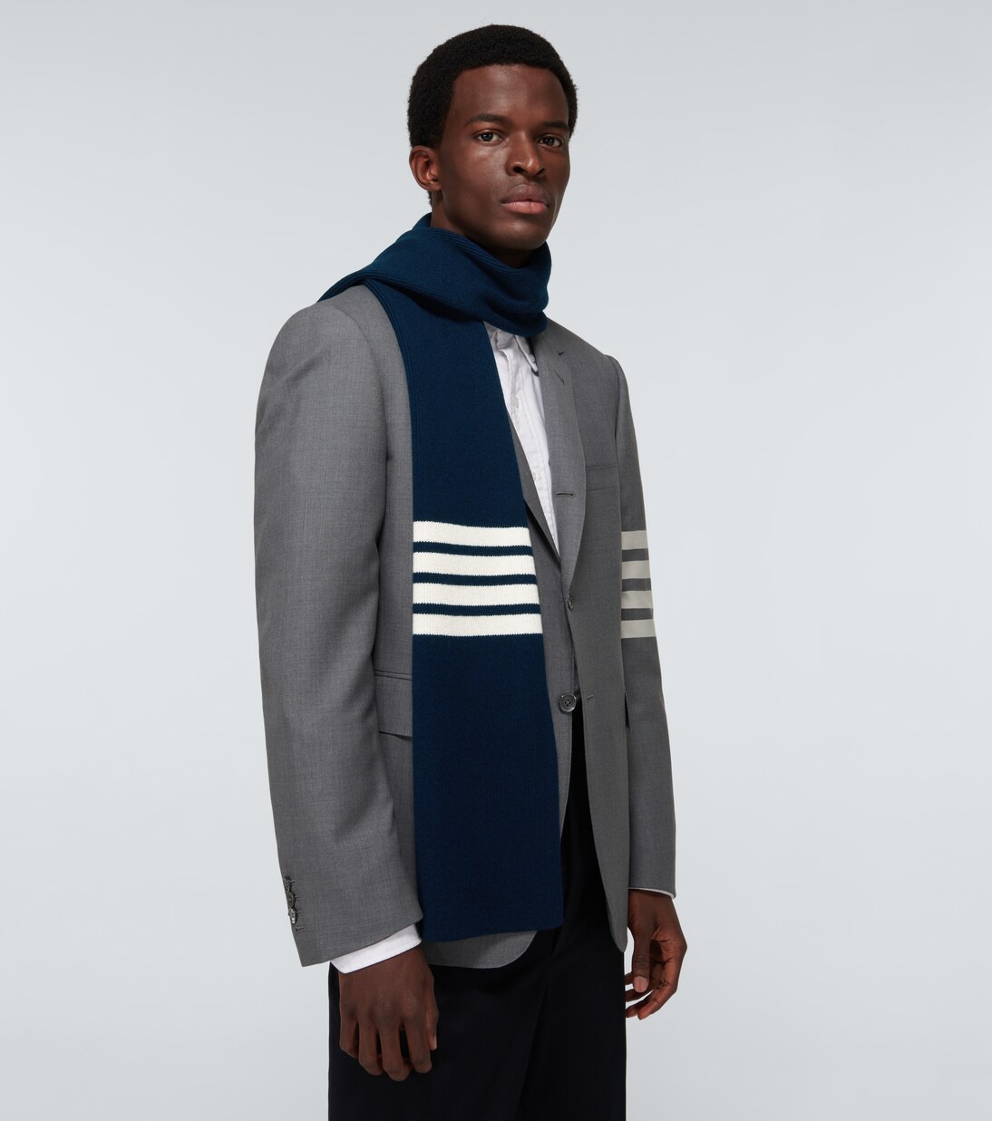Sciarpa in cashmere 4-Bar | Thom Browne