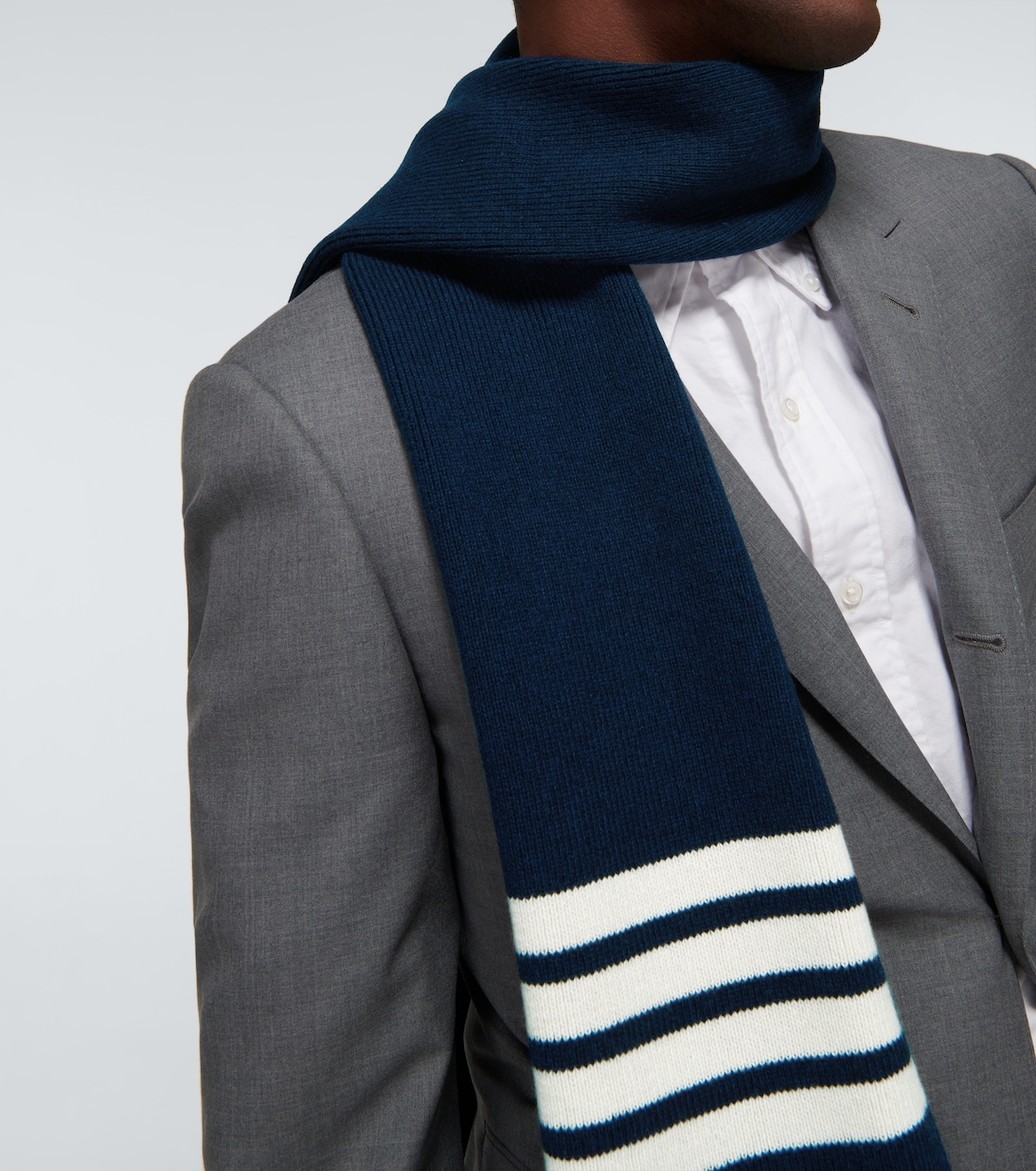Sciarpa in cashmere 4-Bar | Thom Browne