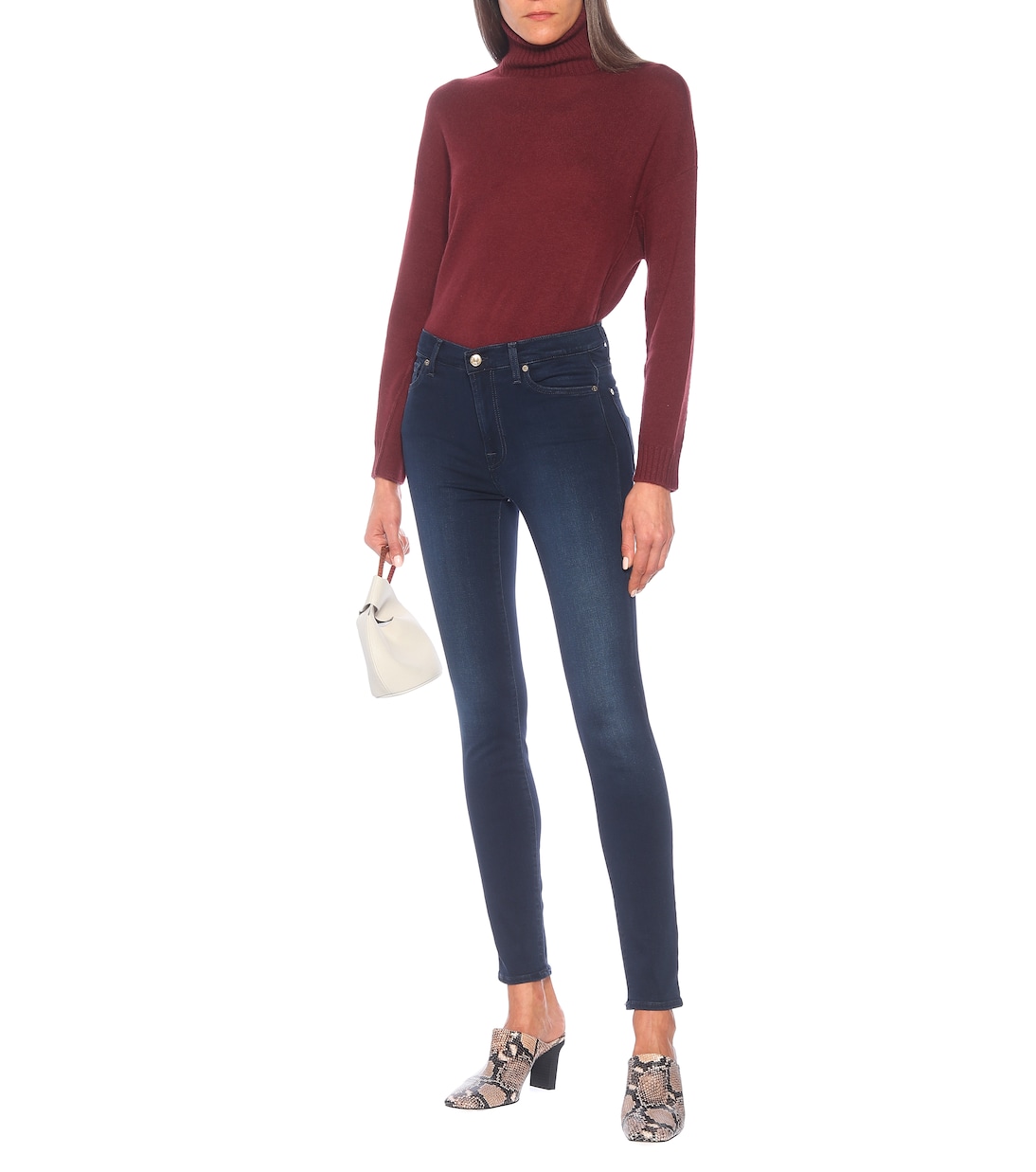 Jeans skinny a vita alta | 7 For All Mankind