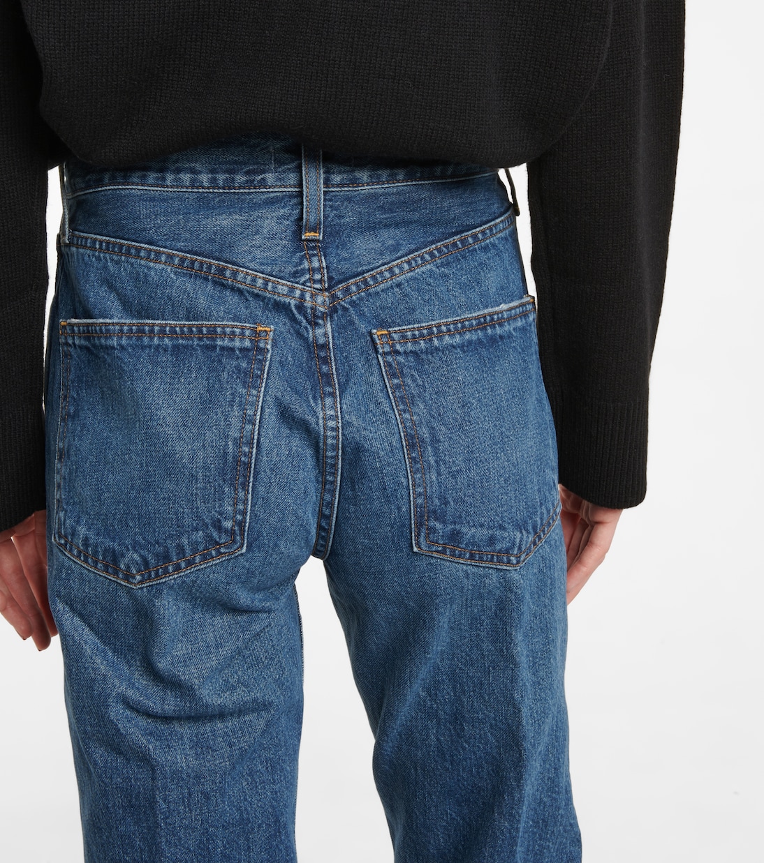 Jeans rectos de tiro alto | CO