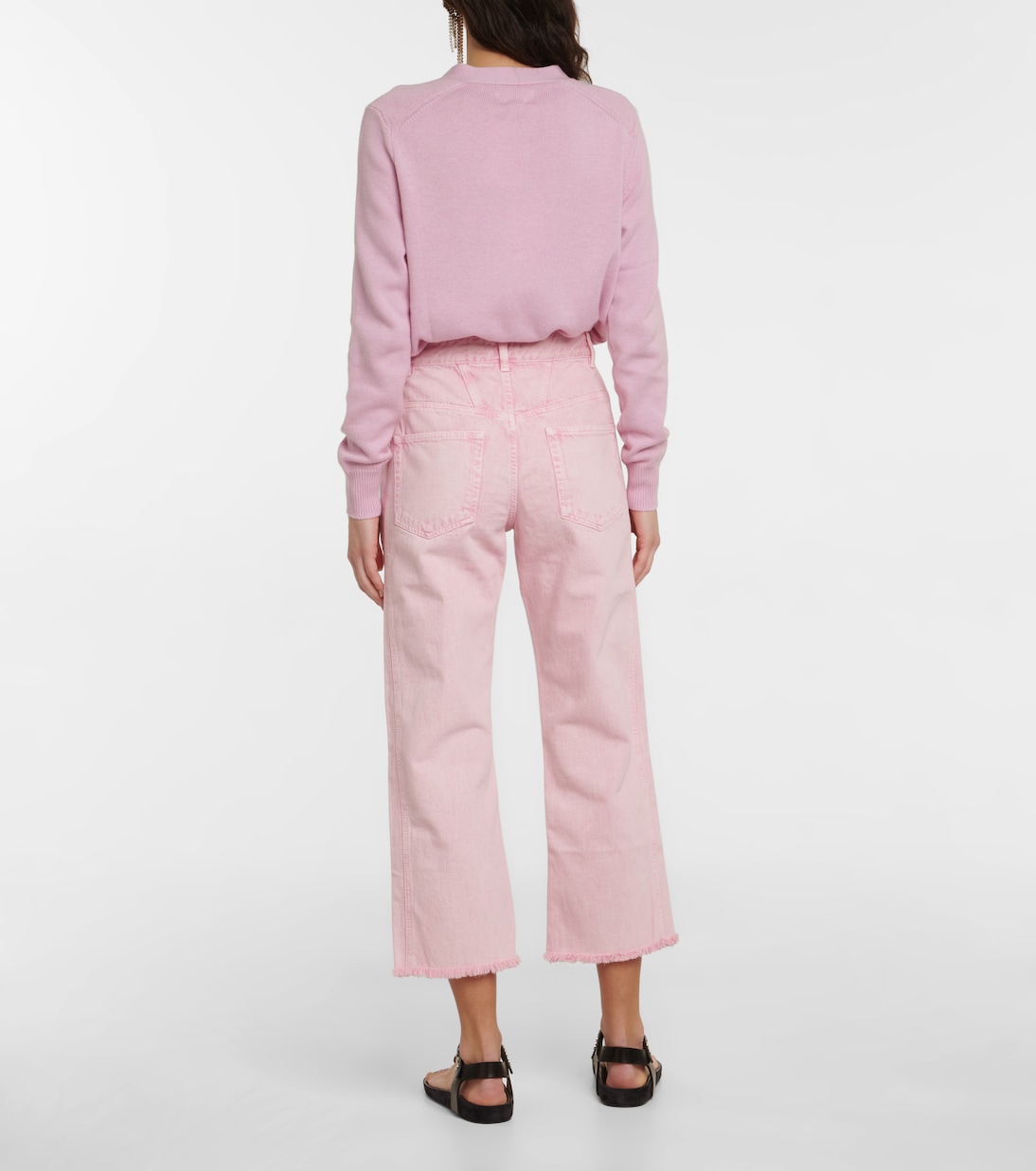 Jeans Tricia de tiro alto cropped | Marant Etoile
