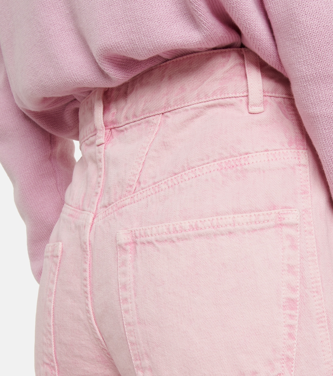 Jeans Tricia de tiro alto cropped | Marant Etoile