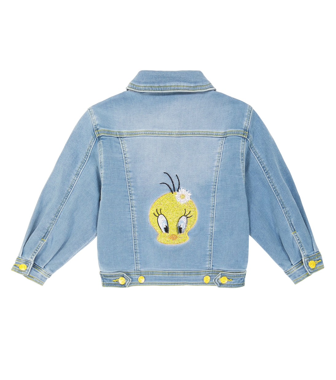 Tweety denim jacket | Monnalisa