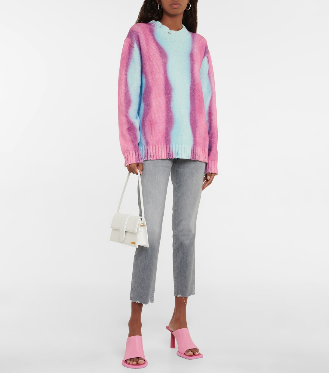 Jeans ajustados Roxanne de tiro medio | 7 For All Mankind