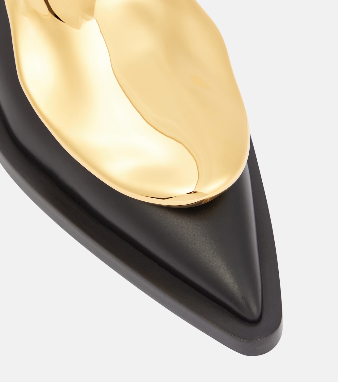 Embellished leather brogues | Jil Sander