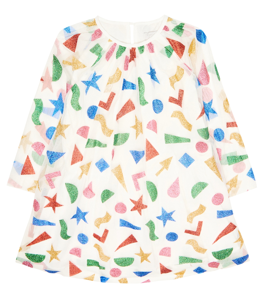 Bedrucktes Kleid aus Tüll | Stella McCartney Kids