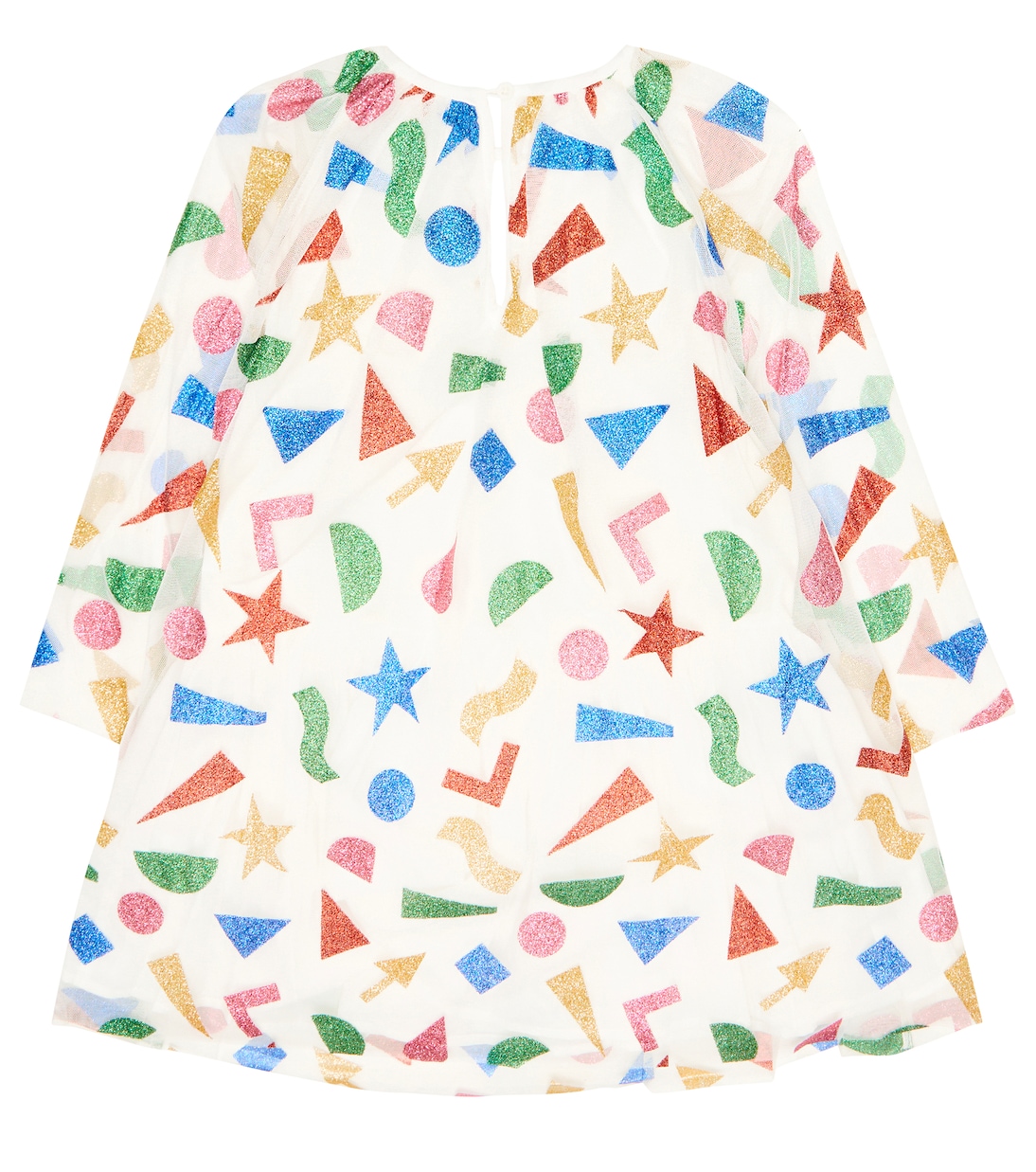 Bedrucktes Kleid aus Tüll | Stella McCartney Kids