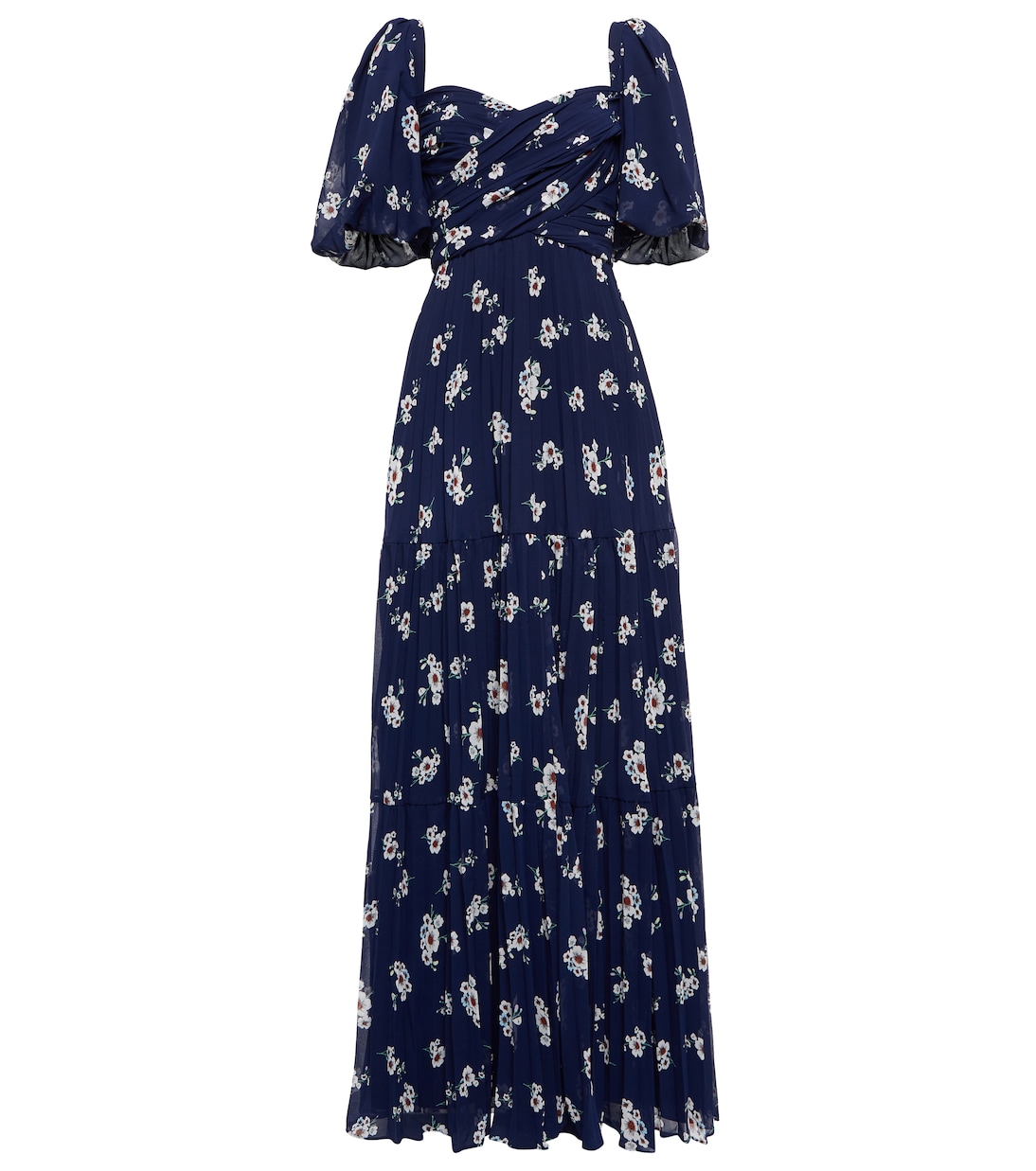 Floral chiffon maxi dress | Self-Portrait