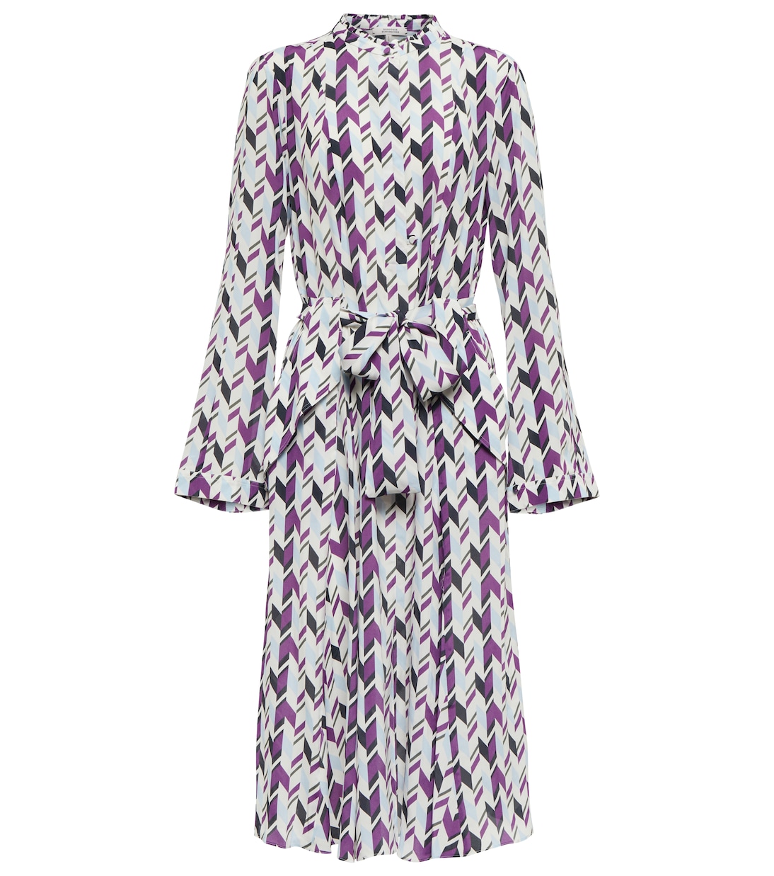 Vestido midi Fluid Graphics estampado | Dorothee Schumacher